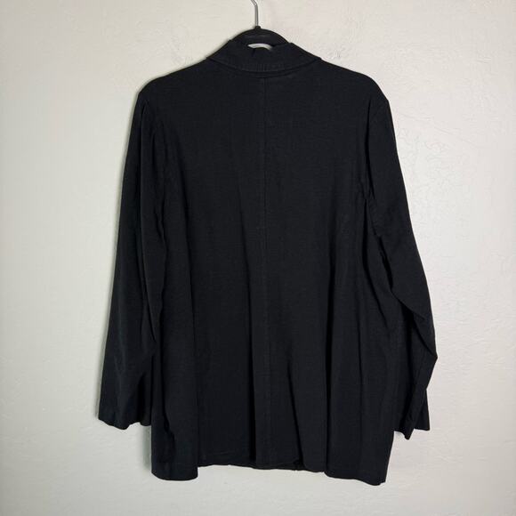 Torrid Black Linen Relaxed Fit Blazer 3X 13084575 - Picture 7 of 13